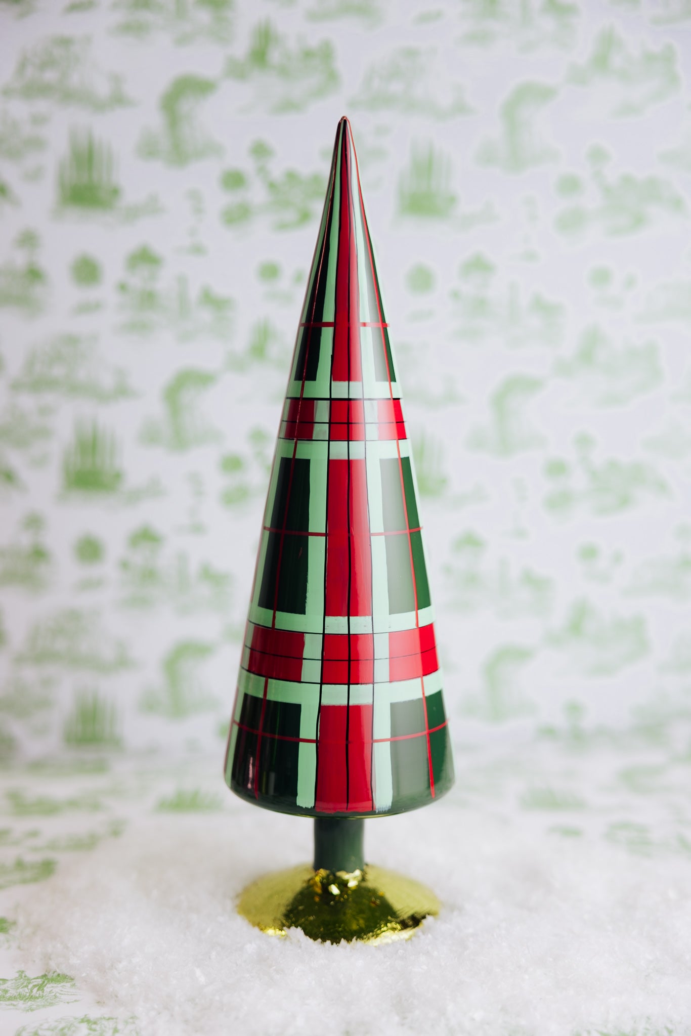Plaid Patterned Trees